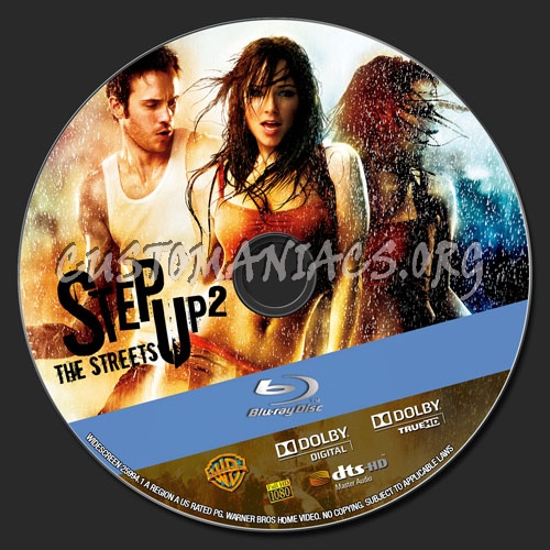 Step Up 2: The Streets blu-ray label