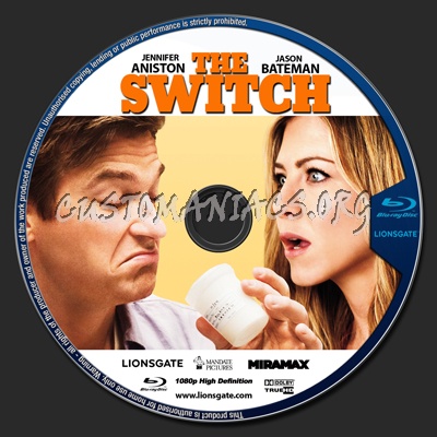 The Switch blu-ray label