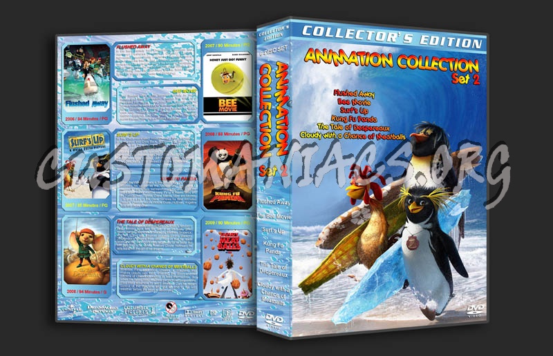 Animation Collection Set 2 dvd cover DVD Covers Labels by