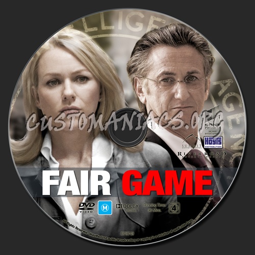 Fair Game dvd label