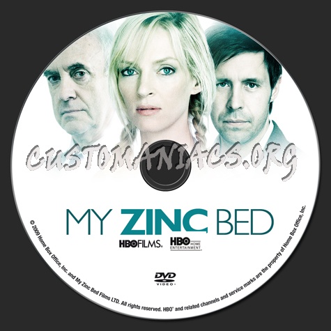 My Zinc Bed dvd label