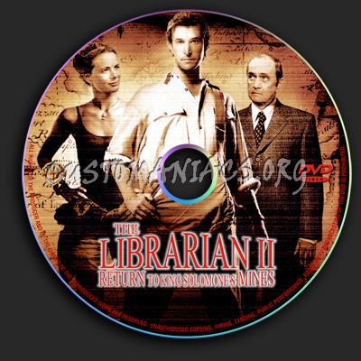 The Librarian 2 dvd label