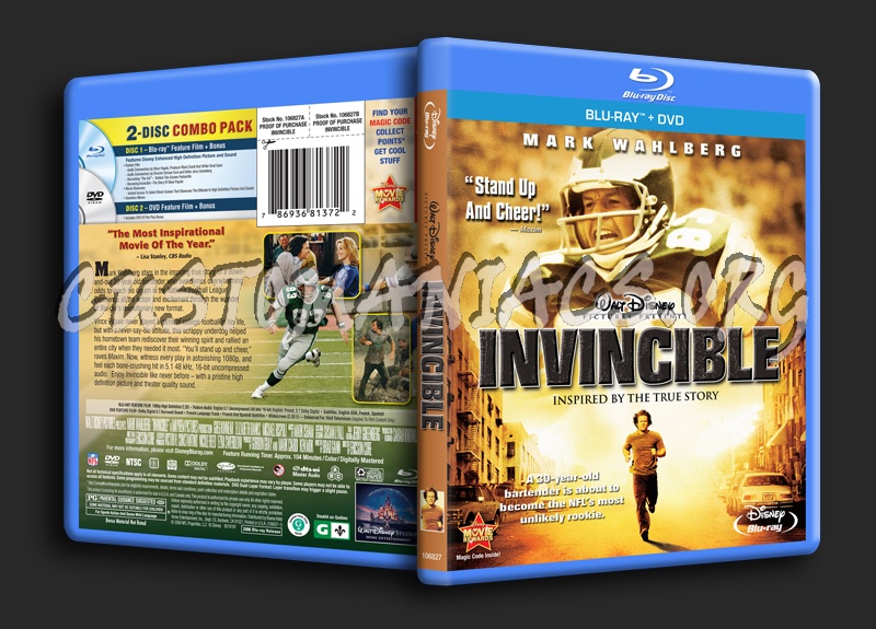 Invincible blu-ray cover