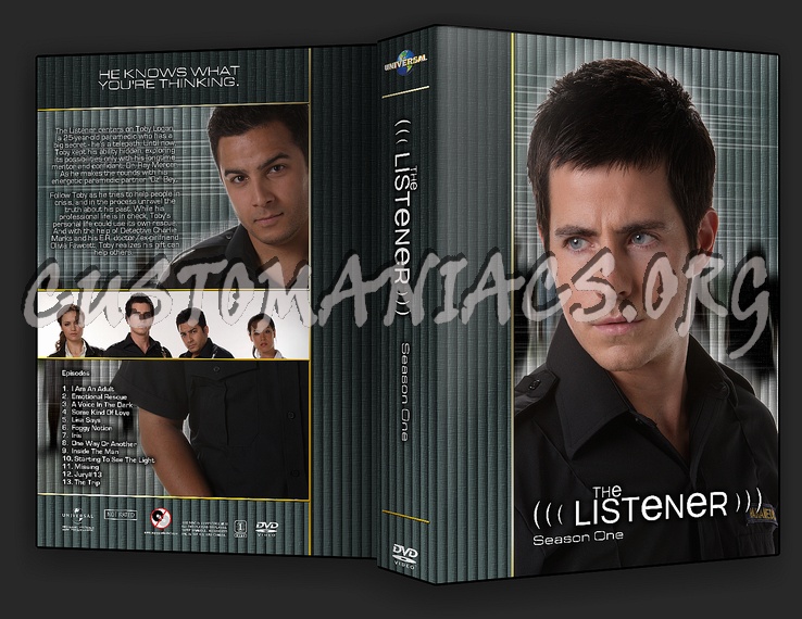 The Listener - TV Collection dvd cover