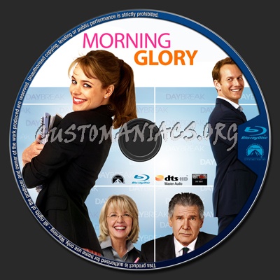 Morning Glory blu-ray label