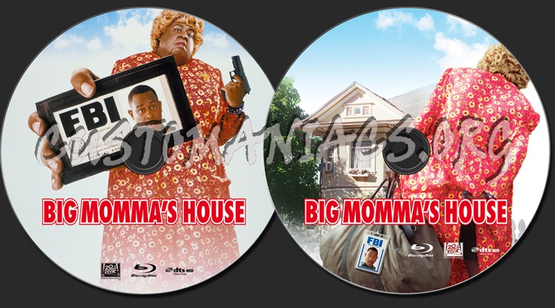 Big Momma's House blu-ray label