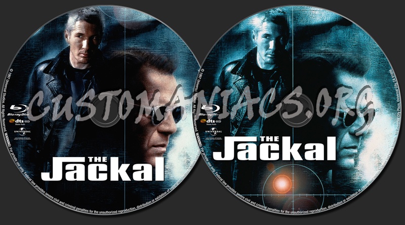 The Jackal blu-ray label