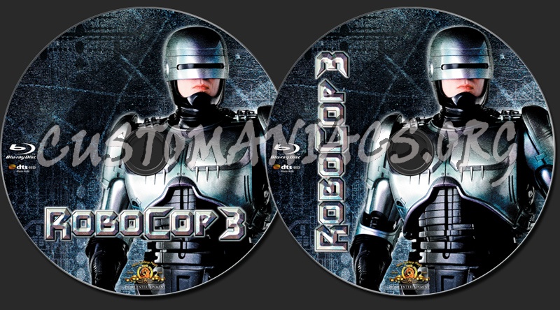 RoboCop 3 blu-ray label