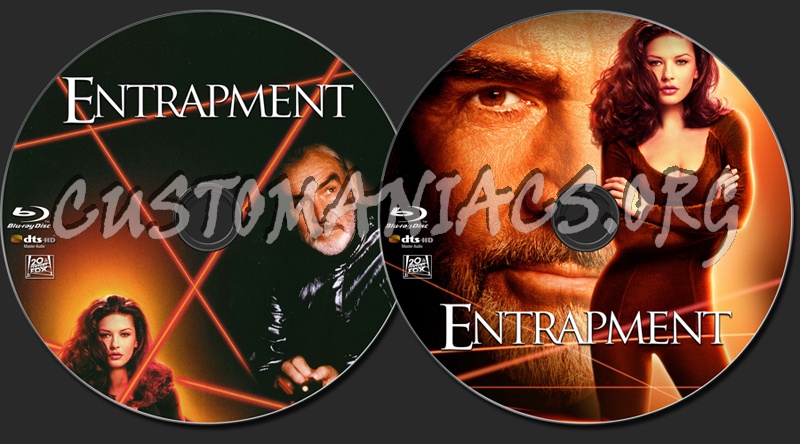 Entrapment blu-ray label