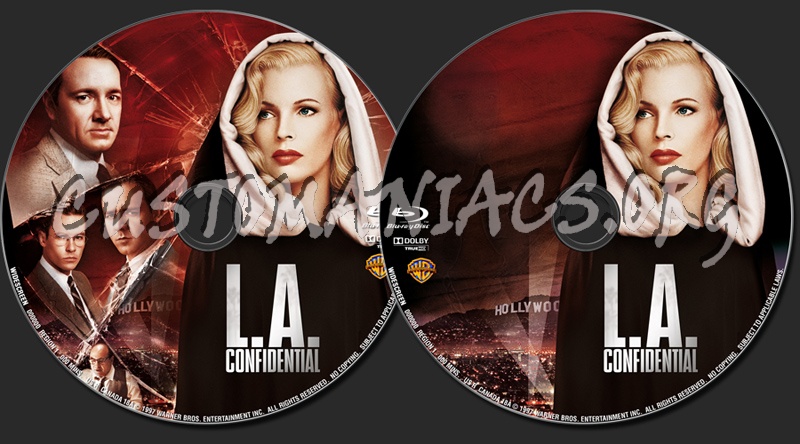 L.A. Confidential blu-ray label