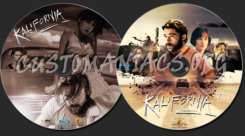 Kalifornia blu-ray label