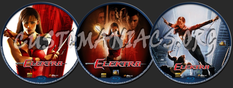 Elektra blu-ray label