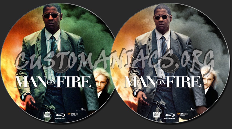 Man on Fire blu-ray label