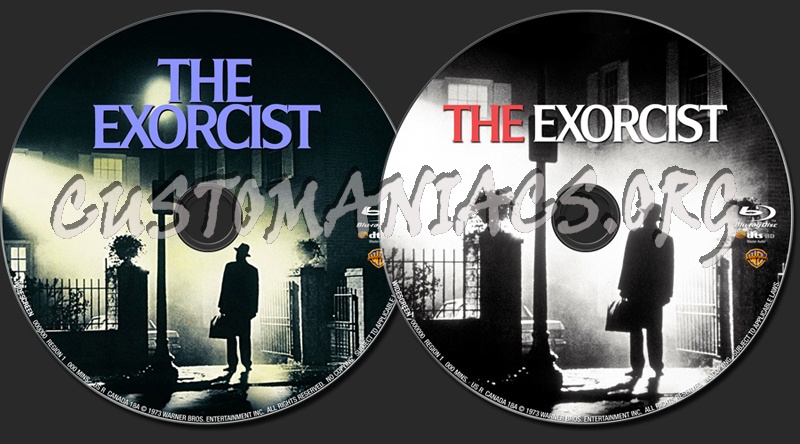 The Exorcist blu-ray label