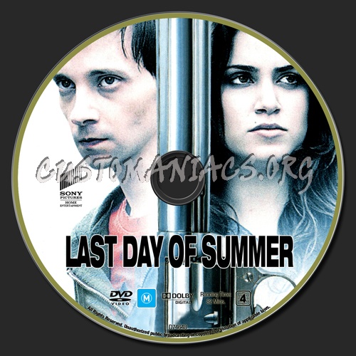 Last Day Of Summer dvd label