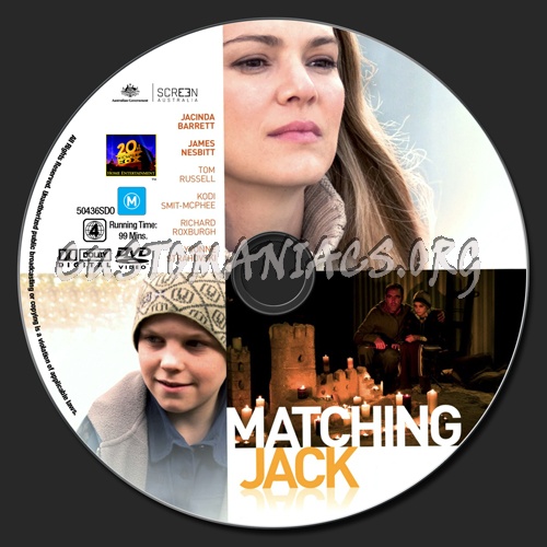 Matching Jack dvd label