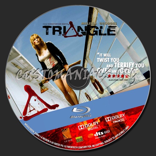 Triangle blu-ray label