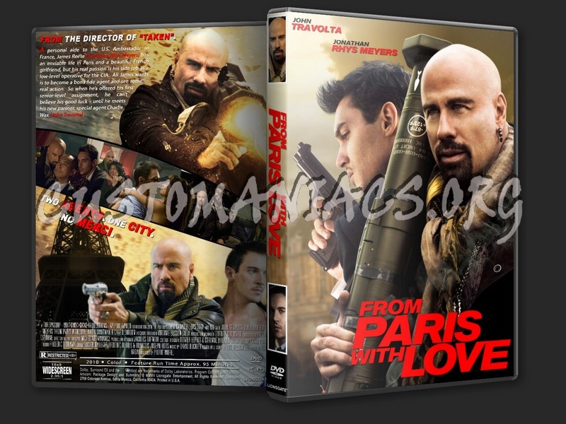 From Paris With Love dvd cover