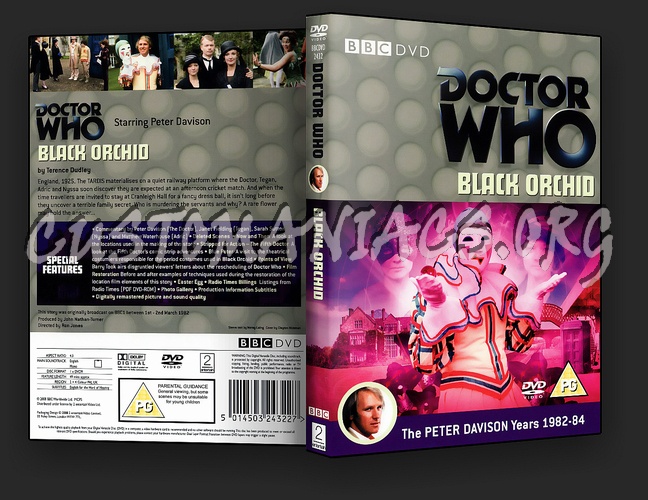 Doctor Who - Black Orchid dvd cover - DVD Covers & Labels by