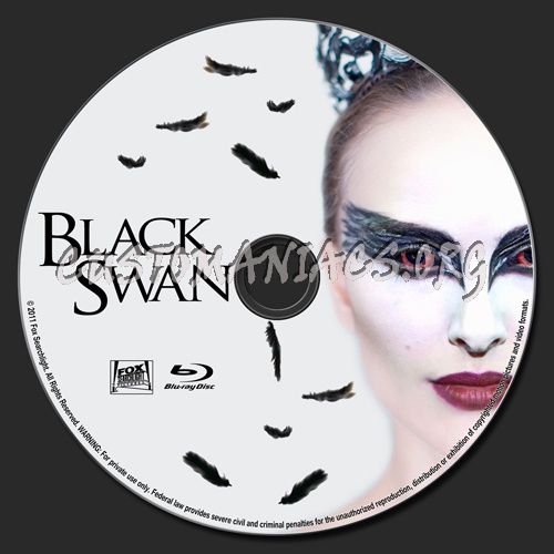 Black Swan dvd label