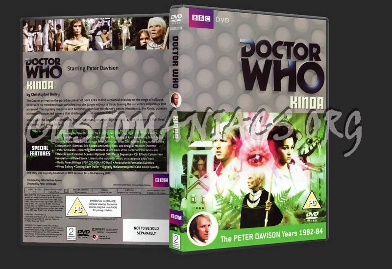 Doctor Who Mara Tales: Kinda - Snakedance dvd cover