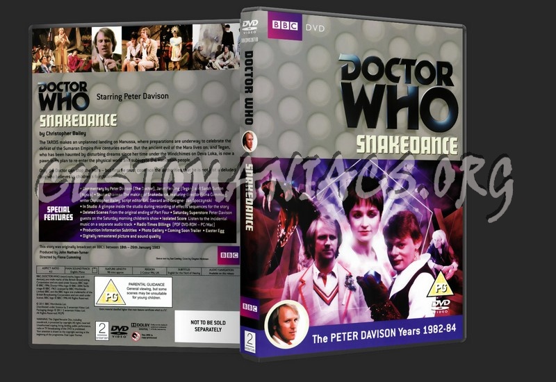 Doctor Who Mara Tales: Kinda - Snakedance dvd cover