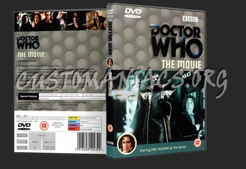 Doctor Who: The Movie dvd cover