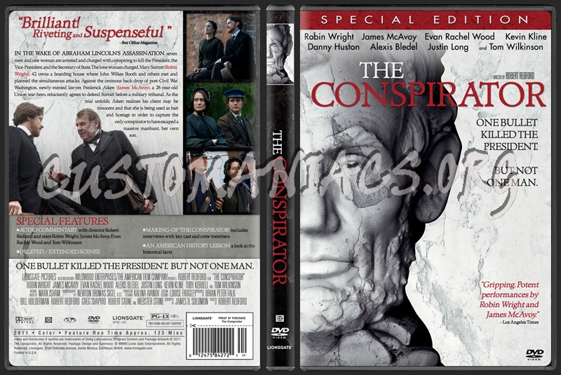 The Conspirator dvd cover