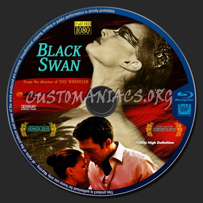 Black Swan blu-ray label