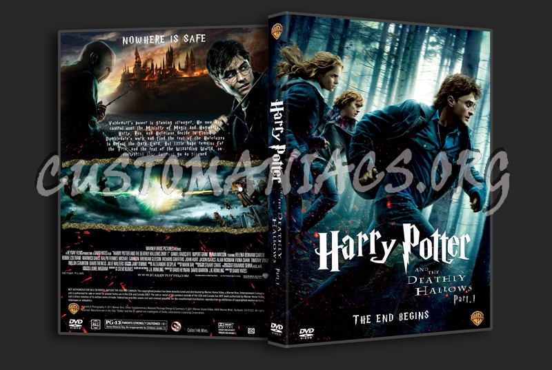 Harry Potter and the Deathly Hallows Part 1 dvd cover