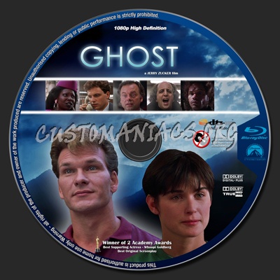 Ghost blu-ray label