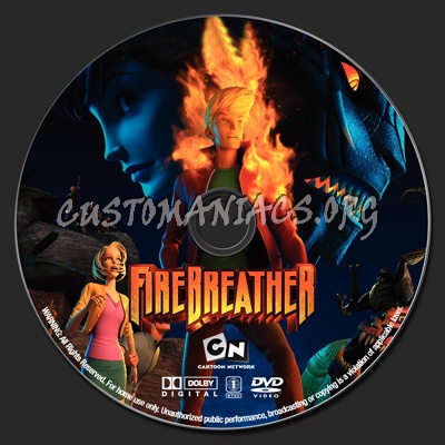 Firebreather dvd label