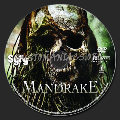 Mandrake dvd label