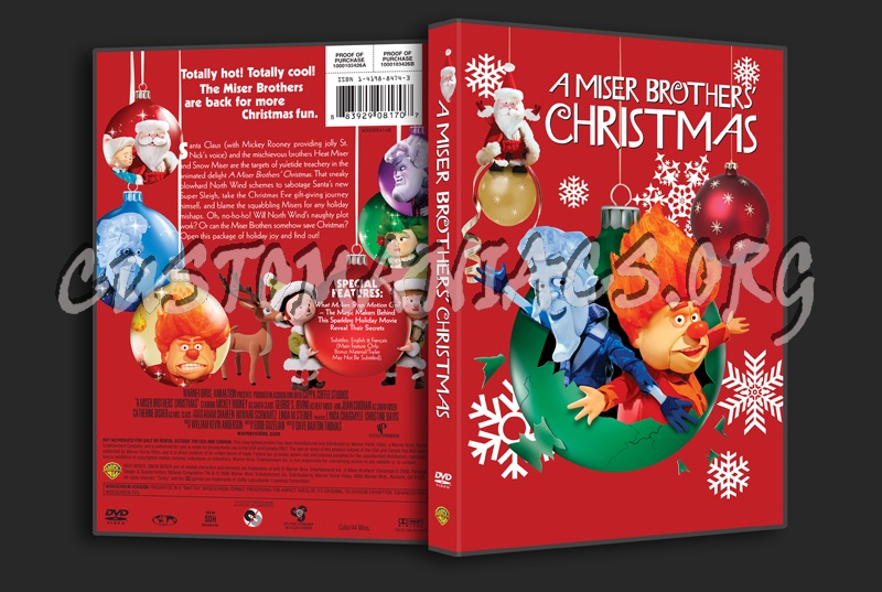 A Miser Brother's Christmas dvd cover