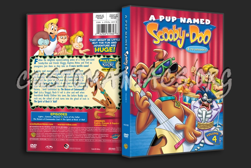 A Pup Named Scooby-Doo Volume 4 dvd cover