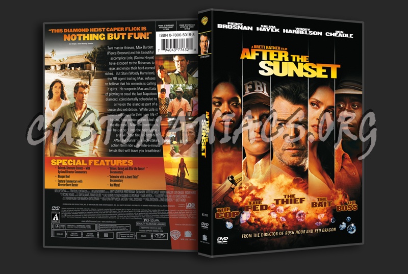 After the Sunset dvd cover