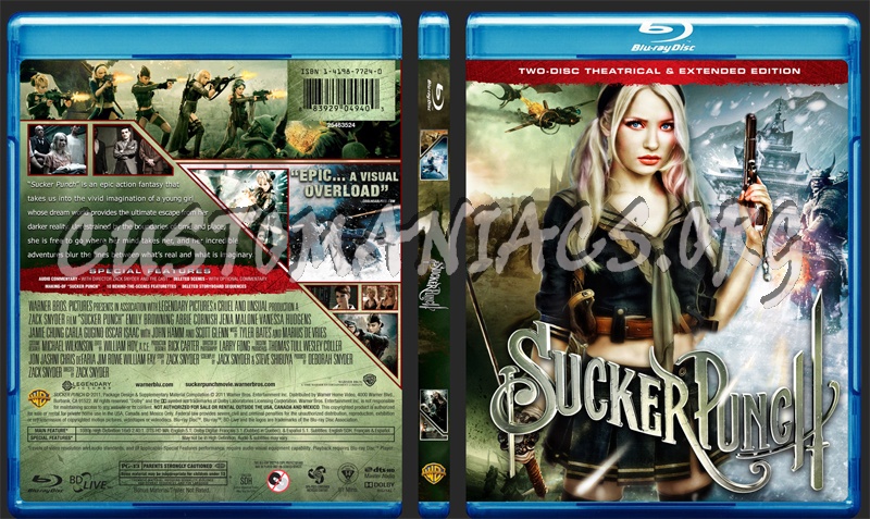 Sucker Punch blu-ray cover