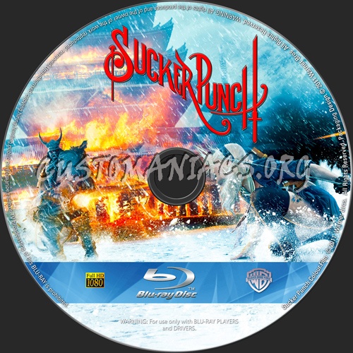 Sucker Punch blu-ray label