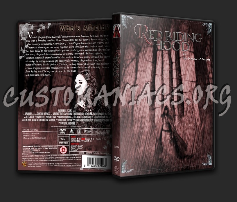 Red Riding Hood (2011) dvd cover