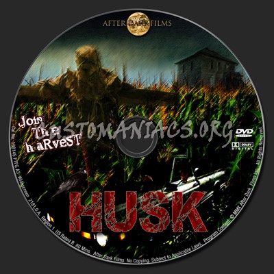 Husk dvd label