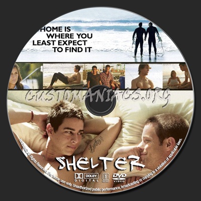 Shelter dvd label