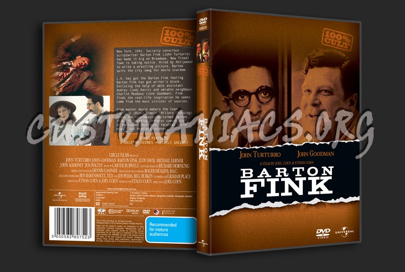 Barton Fink dvd cover