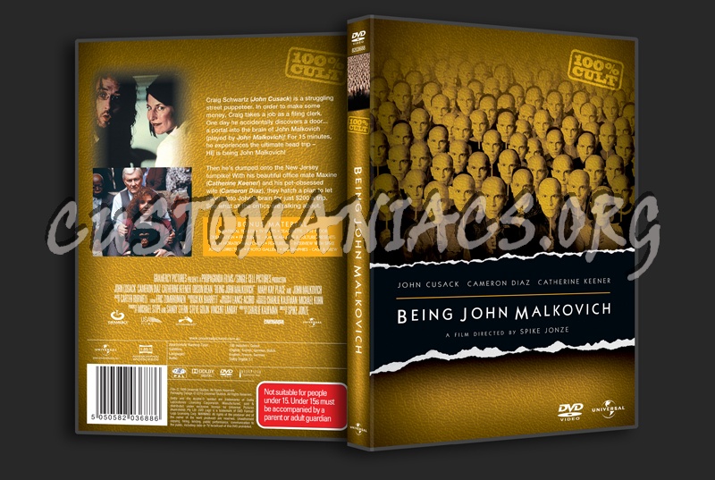 Being John Malkovich dvd cover