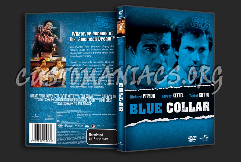 Blue Collar dvd cover