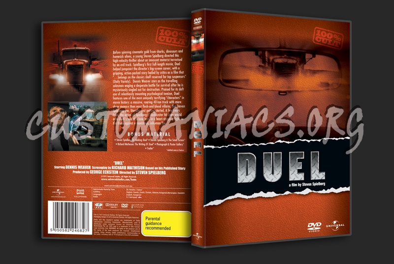 Duel dvd cover