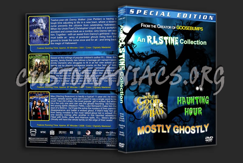 An R.L. Stine Collection dvd cover