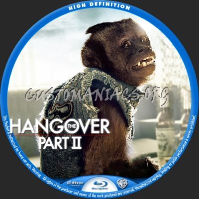 The Hangover Part II blu-ray label