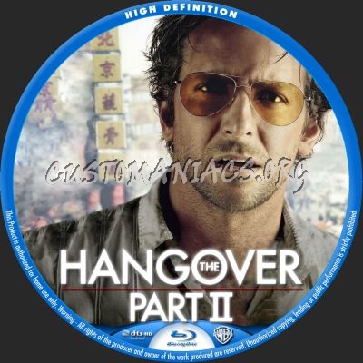 The Hangover Part II blu-ray label