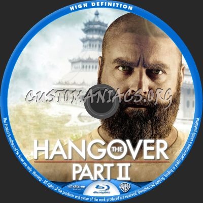 The Hangover Part II blu-ray label