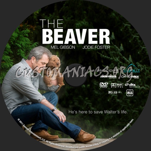 The Beaver dvd label